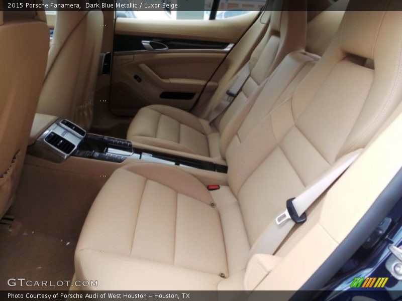 Rear Seat of 2015 Panamera 