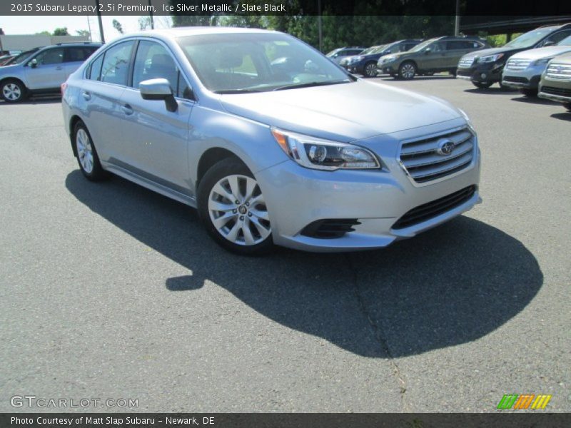 Ice Silver Metallic / Slate Black 2015 Subaru Legacy 2.5i Premium