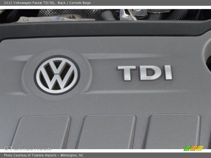 Black / Cornsilk Beige 2012 Volkswagen Passat TDI SEL