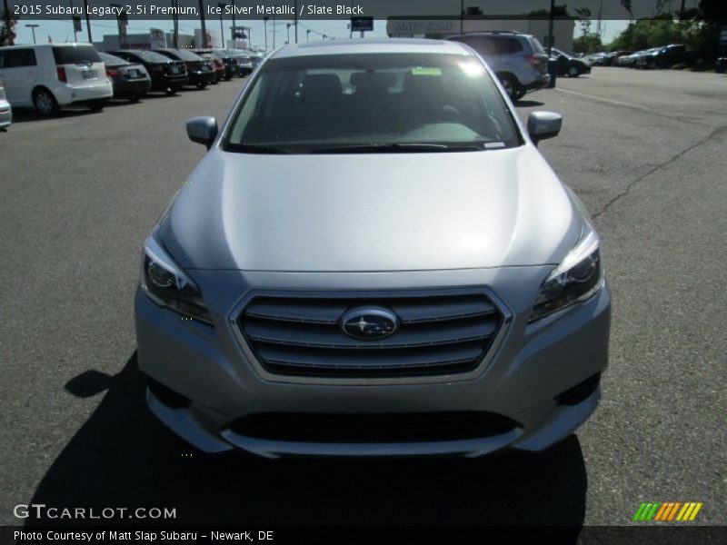 Ice Silver Metallic / Slate Black 2015 Subaru Legacy 2.5i Premium