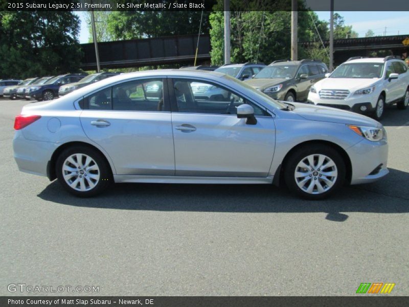 Ice Silver Metallic / Slate Black 2015 Subaru Legacy 2.5i Premium