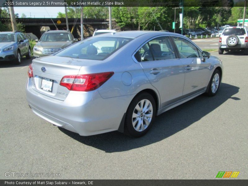 Ice Silver Metallic / Slate Black 2015 Subaru Legacy 2.5i Premium