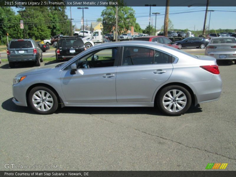 Ice Silver Metallic / Slate Black 2015 Subaru Legacy 2.5i Premium
