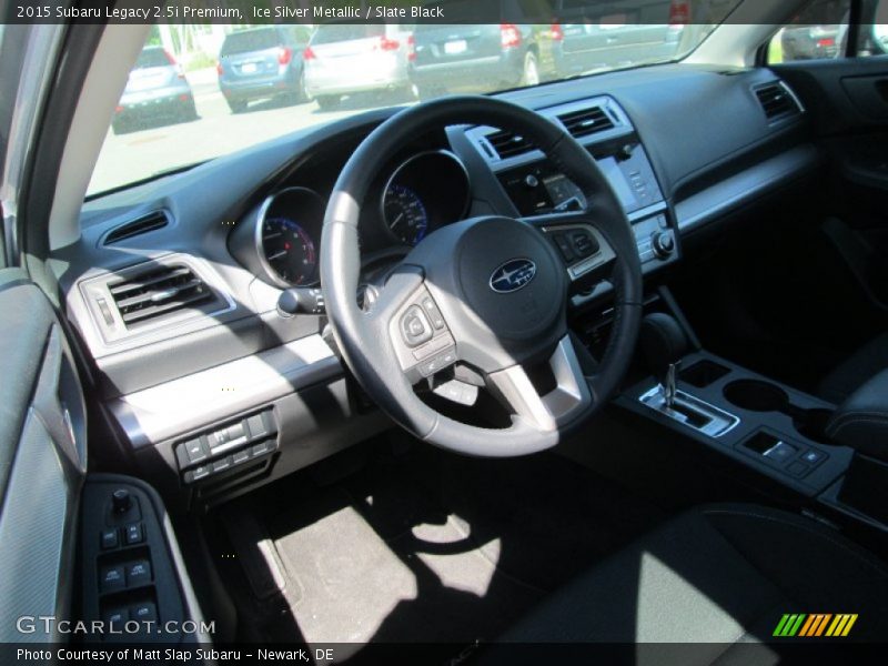 Ice Silver Metallic / Slate Black 2015 Subaru Legacy 2.5i Premium