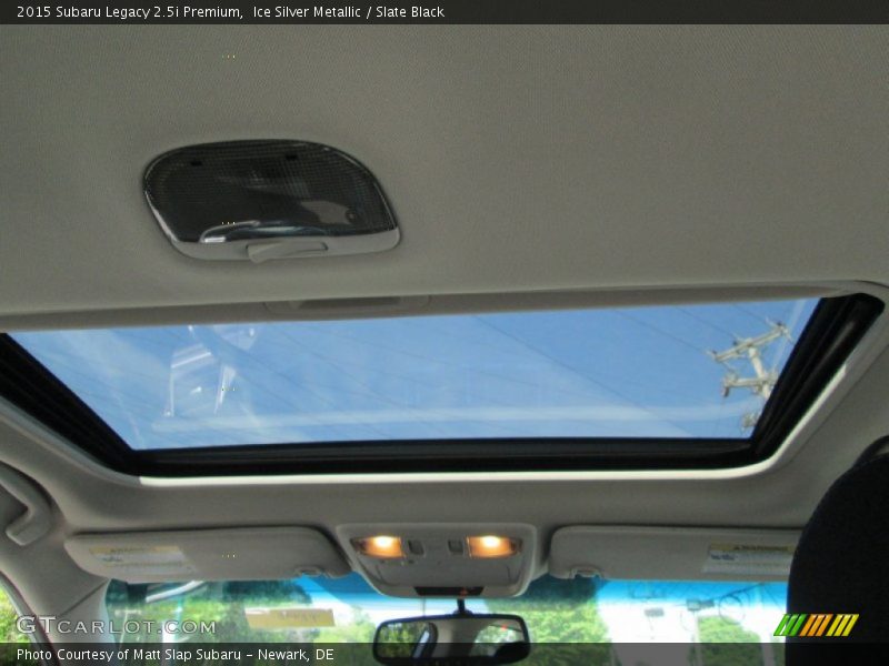 Ice Silver Metallic / Slate Black 2015 Subaru Legacy 2.5i Premium