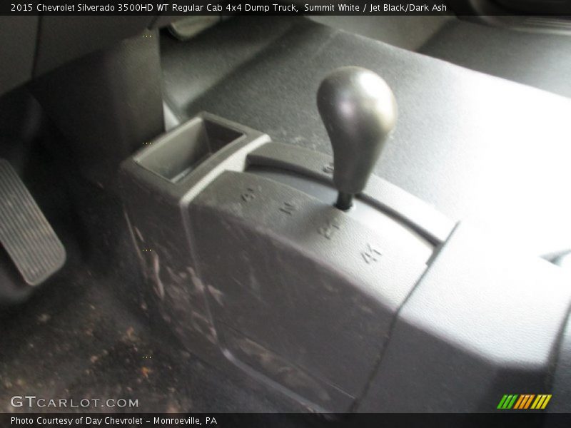 Summit White / Jet Black/Dark Ash 2015 Chevrolet Silverado 3500HD WT Regular Cab 4x4 Dump Truck