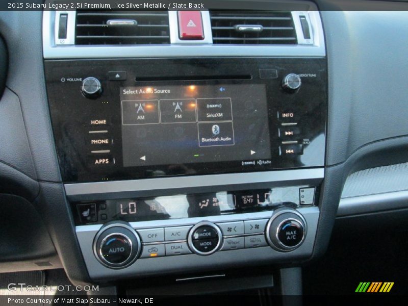 Ice Silver Metallic / Slate Black 2015 Subaru Legacy 2.5i Premium