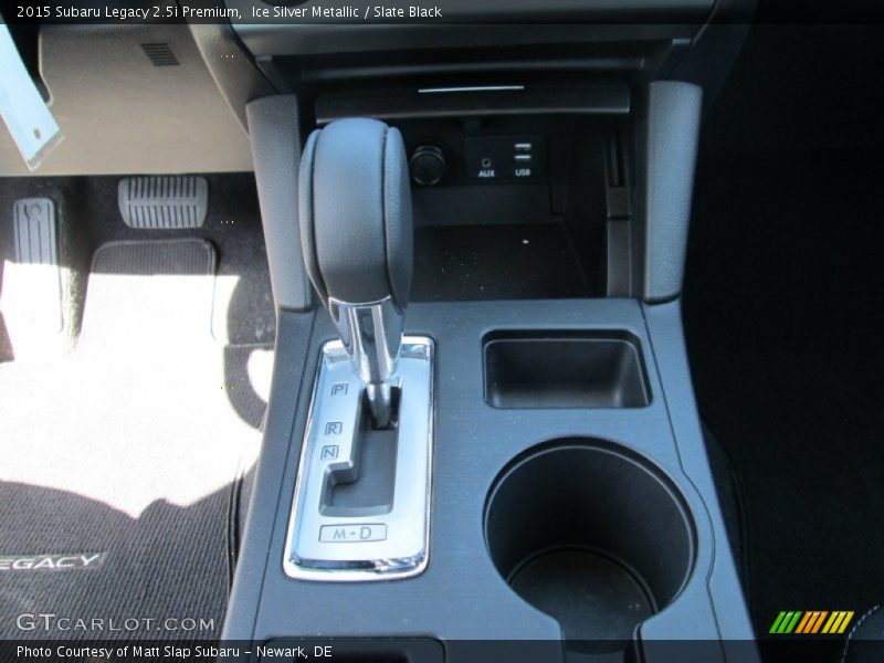 Ice Silver Metallic / Slate Black 2015 Subaru Legacy 2.5i Premium