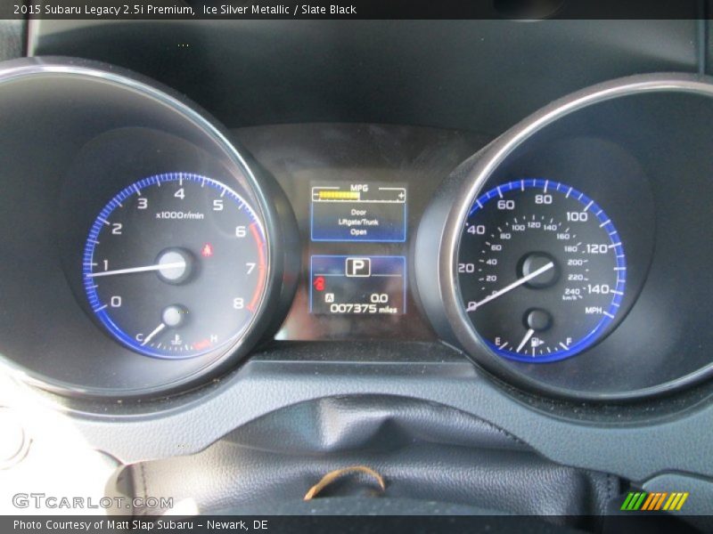 Ice Silver Metallic / Slate Black 2015 Subaru Legacy 2.5i Premium