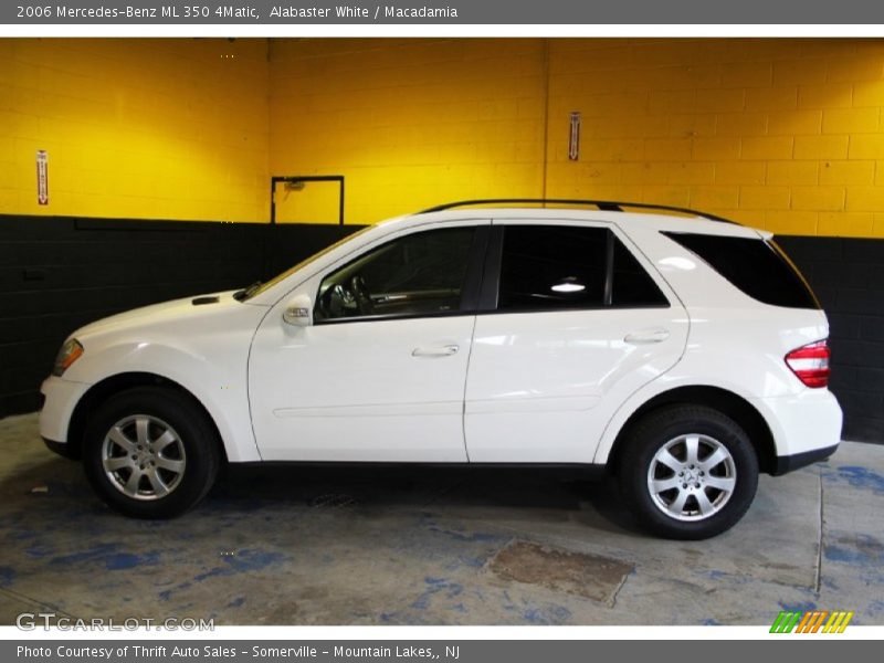 Alabaster White / Macadamia 2006 Mercedes-Benz ML 350 4Matic