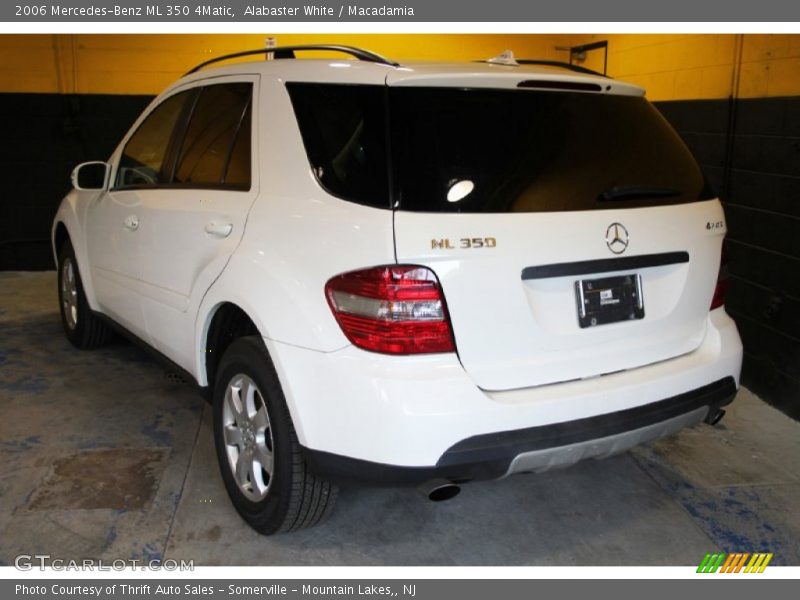 Alabaster White / Macadamia 2006 Mercedes-Benz ML 350 4Matic