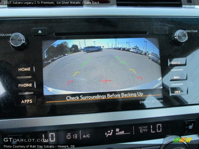 Ice Silver Metallic / Slate Black 2015 Subaru Legacy 2.5i Premium