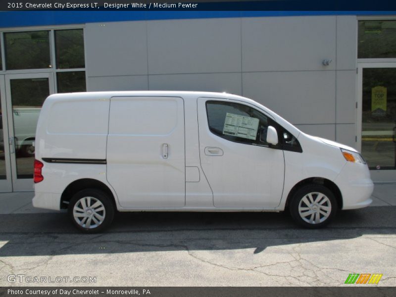 Designer White / Medium Pewter 2015 Chevrolet City Express LT