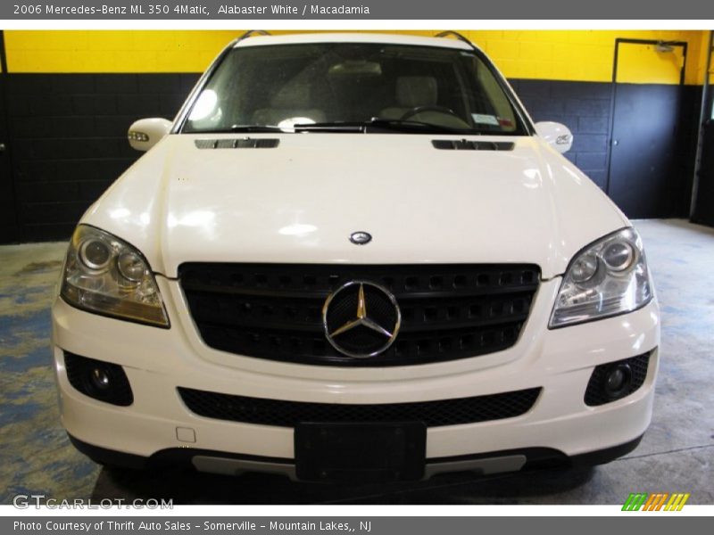 Alabaster White / Macadamia 2006 Mercedes-Benz ML 350 4Matic