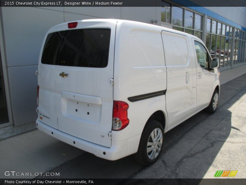 Designer White / Medium Pewter 2015 Chevrolet City Express LT