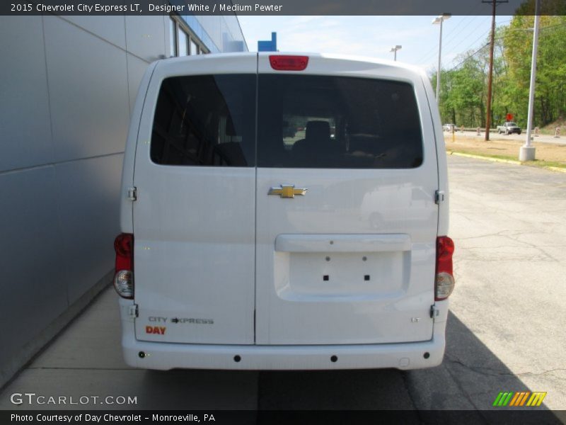 Designer White / Medium Pewter 2015 Chevrolet City Express LT