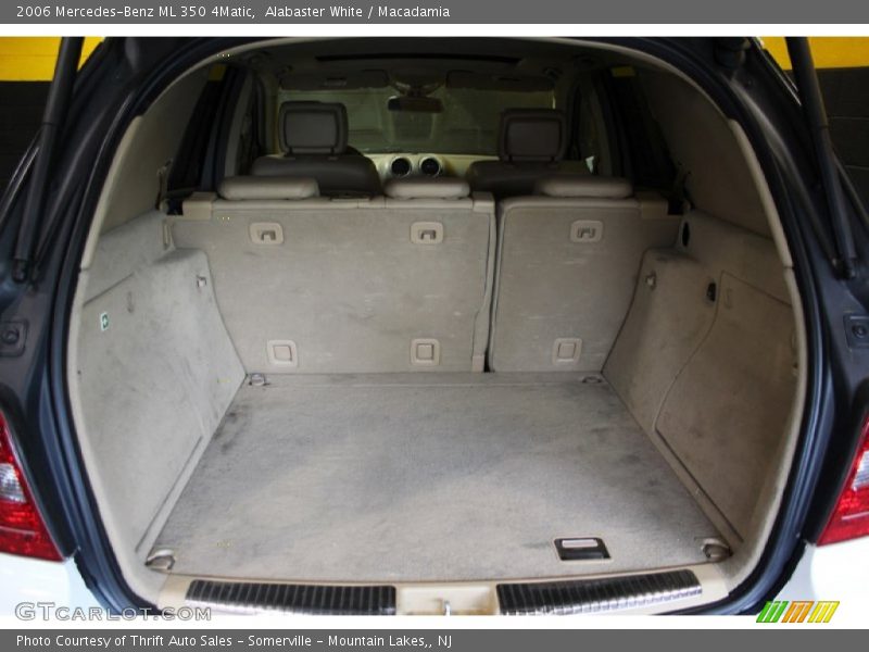 Alabaster White / Macadamia 2006 Mercedes-Benz ML 350 4Matic