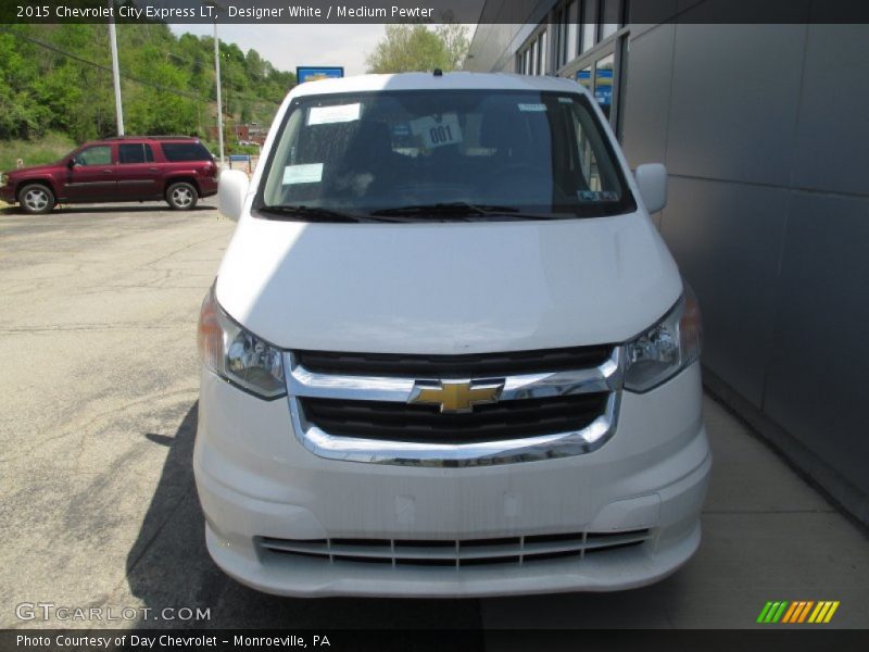 Designer White / Medium Pewter 2015 Chevrolet City Express LT