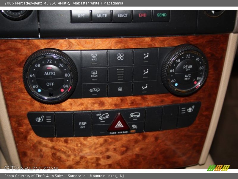 Alabaster White / Macadamia 2006 Mercedes-Benz ML 350 4Matic