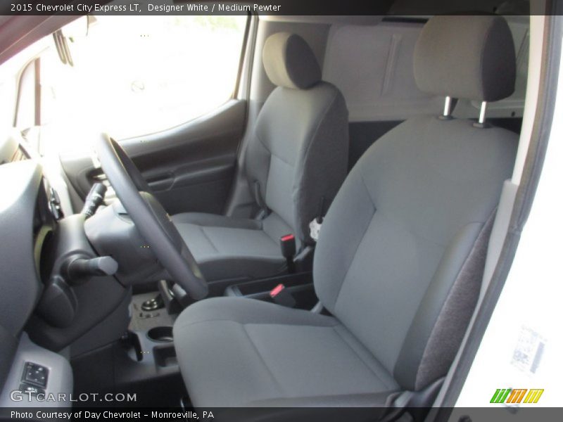 Designer White / Medium Pewter 2015 Chevrolet City Express LT