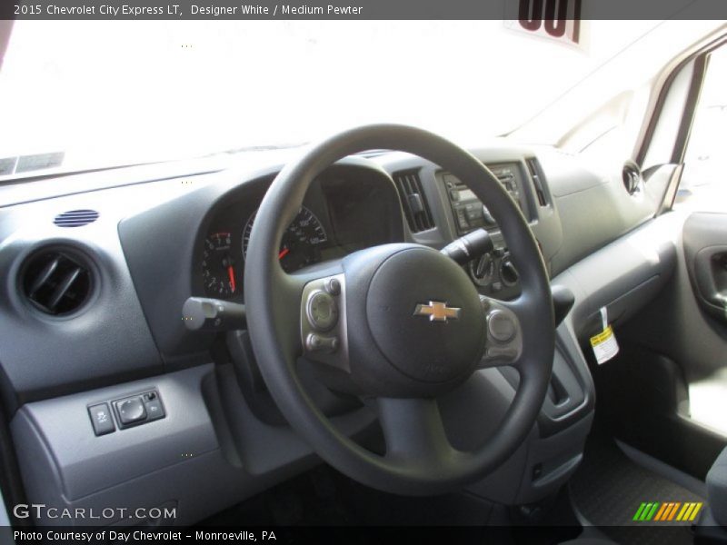 Designer White / Medium Pewter 2015 Chevrolet City Express LT