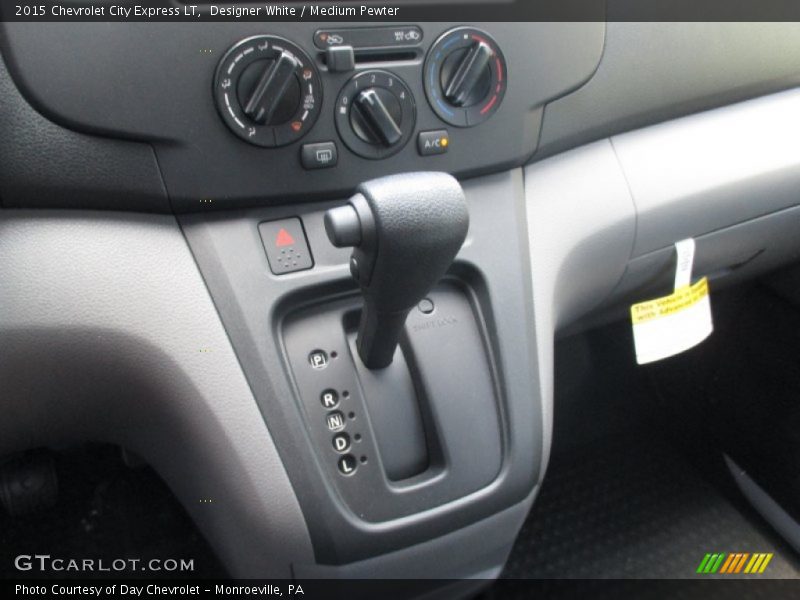 Designer White / Medium Pewter 2015 Chevrolet City Express LT