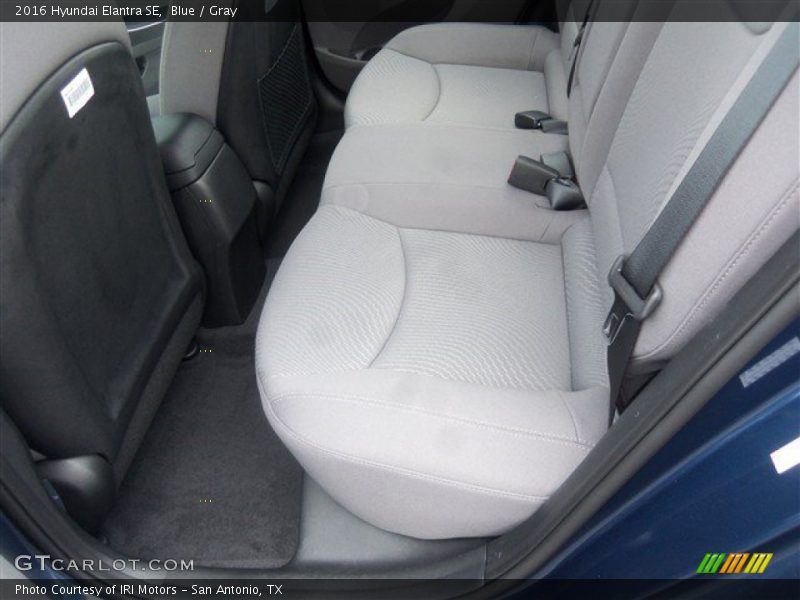 Blue / Gray 2016 Hyundai Elantra SE