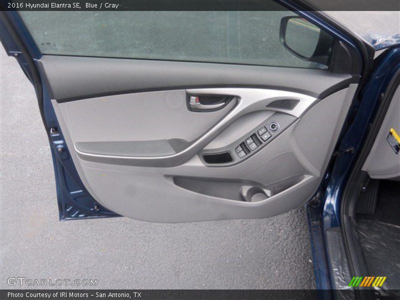 Blue / Gray 2016 Hyundai Elantra SE
