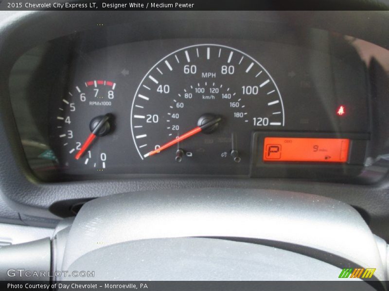 Designer White / Medium Pewter 2015 Chevrolet City Express LT