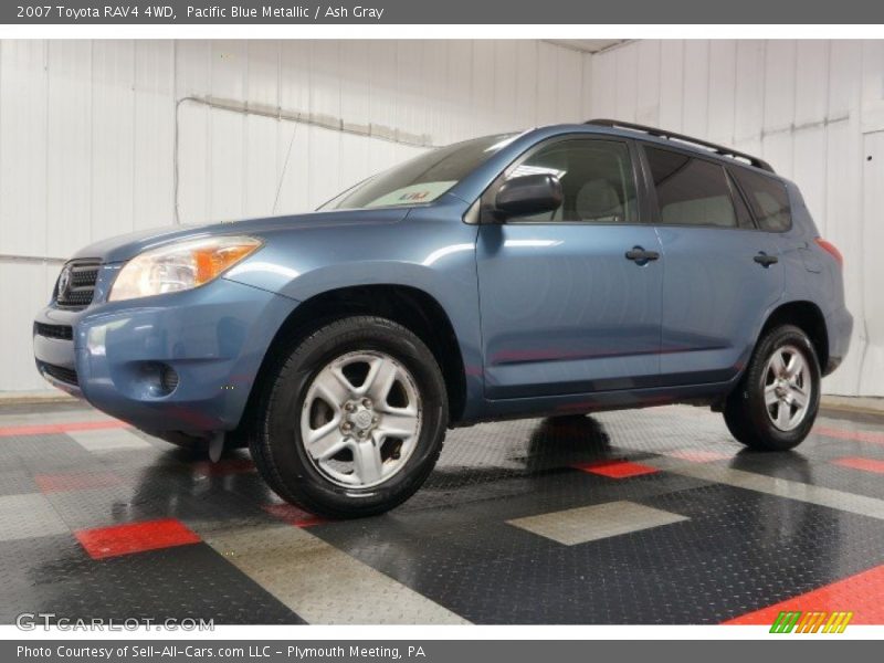 Pacific Blue Metallic / Ash Gray 2007 Toyota RAV4 4WD