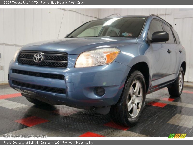 Pacific Blue Metallic / Ash Gray 2007 Toyota RAV4 4WD