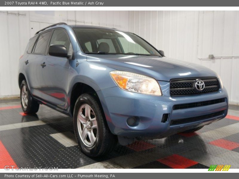 Pacific Blue Metallic / Ash Gray 2007 Toyota RAV4 4WD