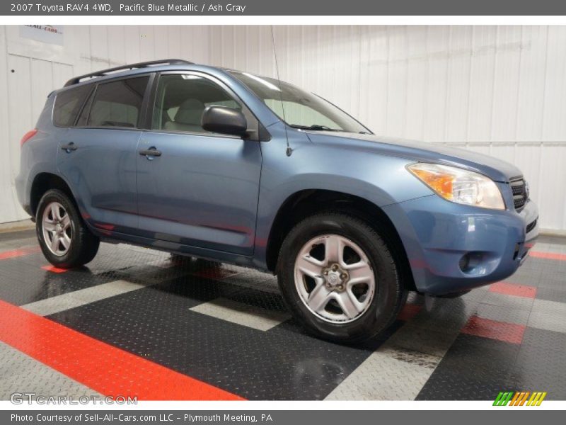Pacific Blue Metallic / Ash Gray 2007 Toyota RAV4 4WD