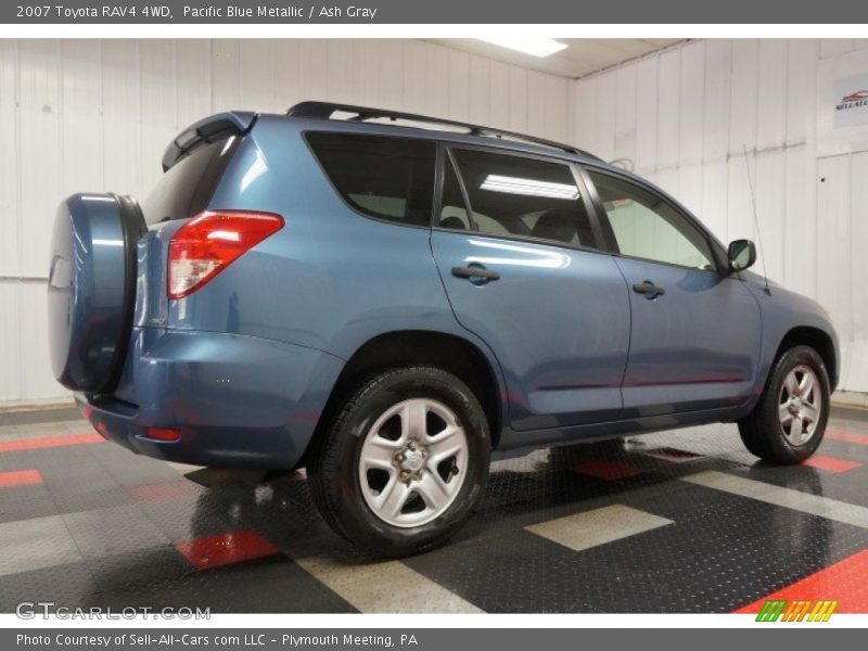 Pacific Blue Metallic / Ash Gray 2007 Toyota RAV4 4WD