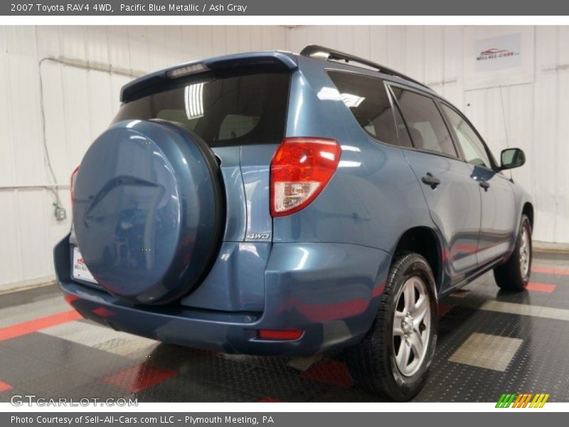 Pacific Blue Metallic / Ash Gray 2007 Toyota RAV4 4WD