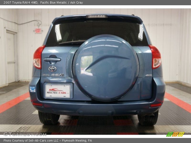 Pacific Blue Metallic / Ash Gray 2007 Toyota RAV4 4WD