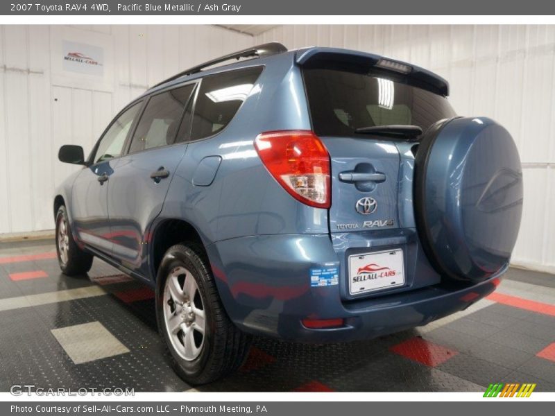 Pacific Blue Metallic / Ash Gray 2007 Toyota RAV4 4WD