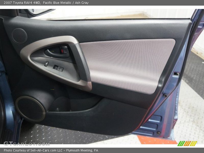 Pacific Blue Metallic / Ash Gray 2007 Toyota RAV4 4WD