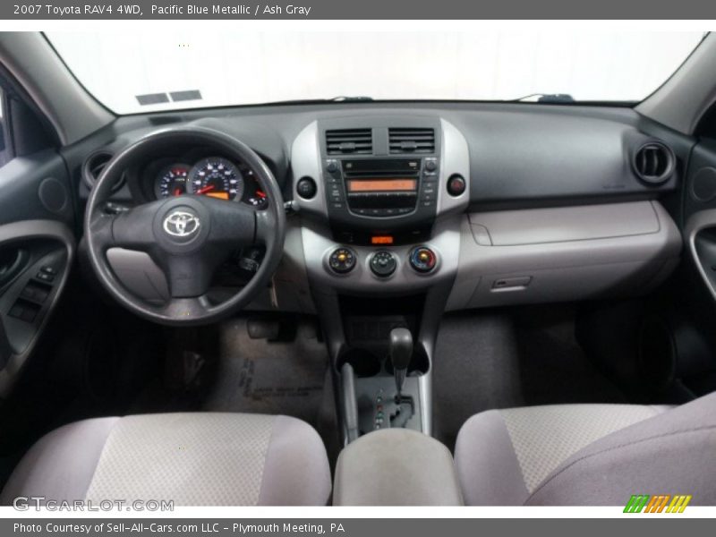 Pacific Blue Metallic / Ash Gray 2007 Toyota RAV4 4WD