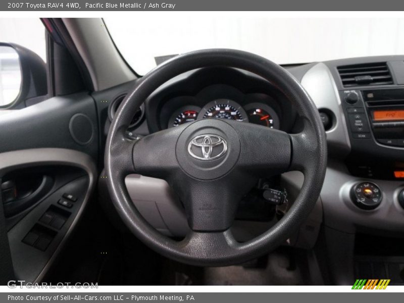Pacific Blue Metallic / Ash Gray 2007 Toyota RAV4 4WD