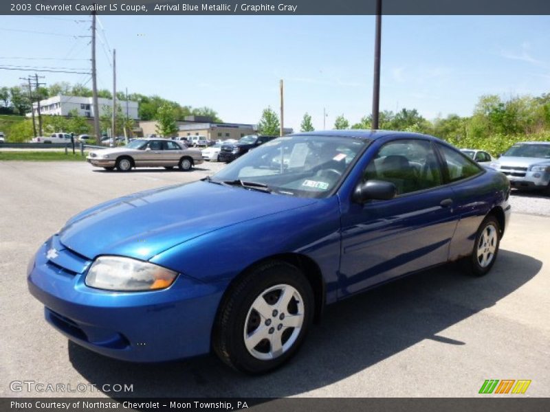 Front 3/4 View of 2003 Cavalier LS Coupe