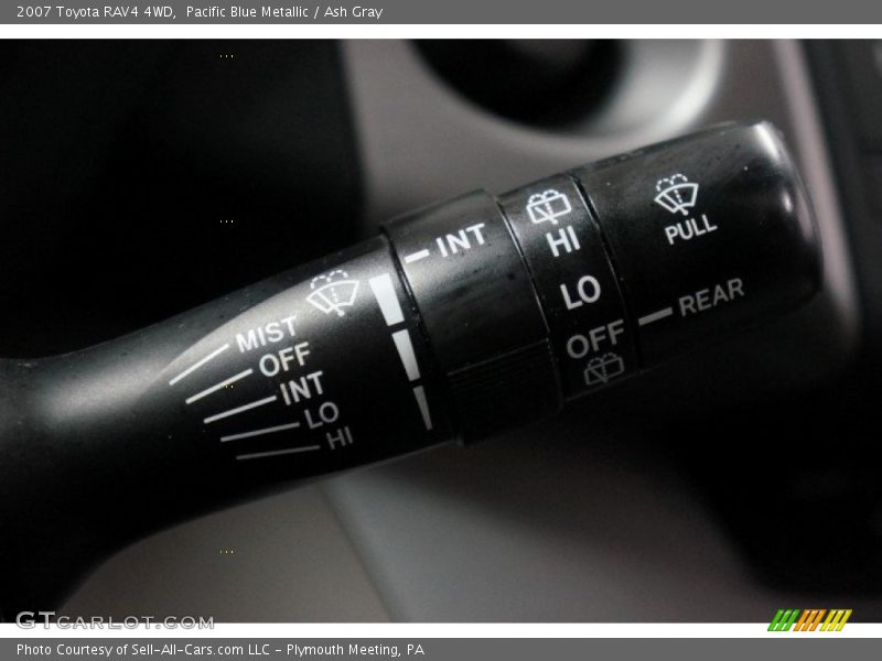 Pacific Blue Metallic / Ash Gray 2007 Toyota RAV4 4WD