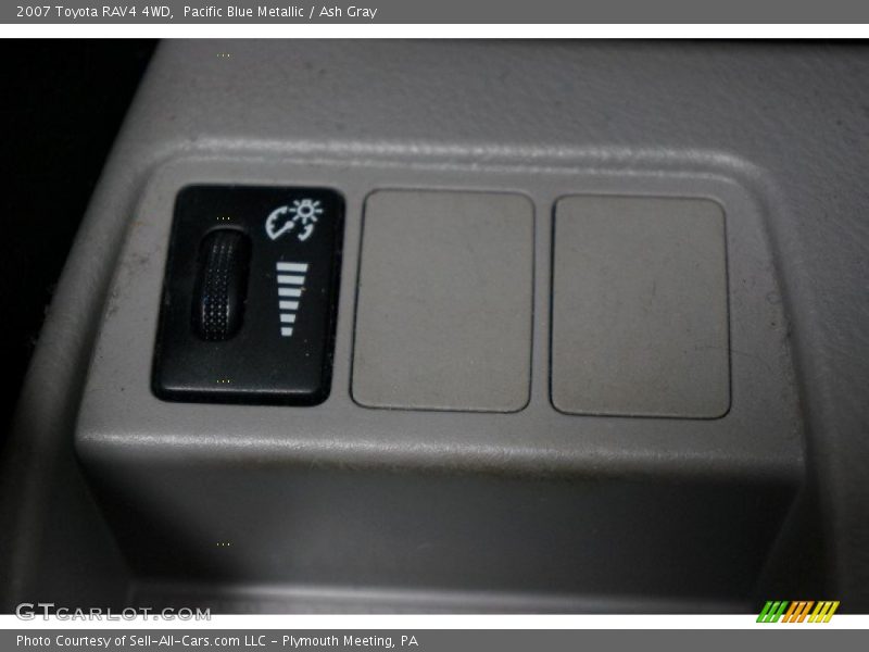 Pacific Blue Metallic / Ash Gray 2007 Toyota RAV4 4WD