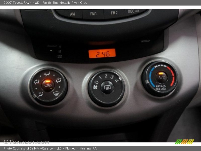 Pacific Blue Metallic / Ash Gray 2007 Toyota RAV4 4WD