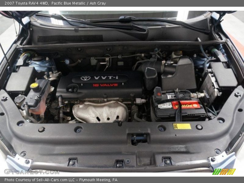 Pacific Blue Metallic / Ash Gray 2007 Toyota RAV4 4WD