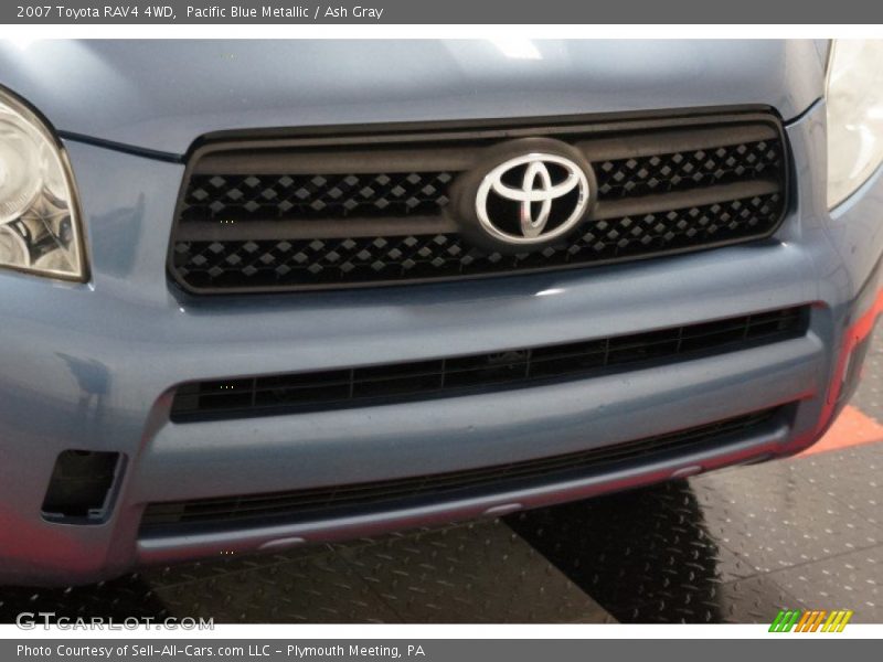 Pacific Blue Metallic / Ash Gray 2007 Toyota RAV4 4WD