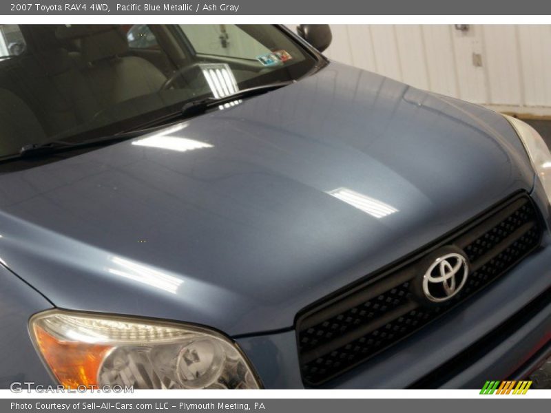 Pacific Blue Metallic / Ash Gray 2007 Toyota RAV4 4WD