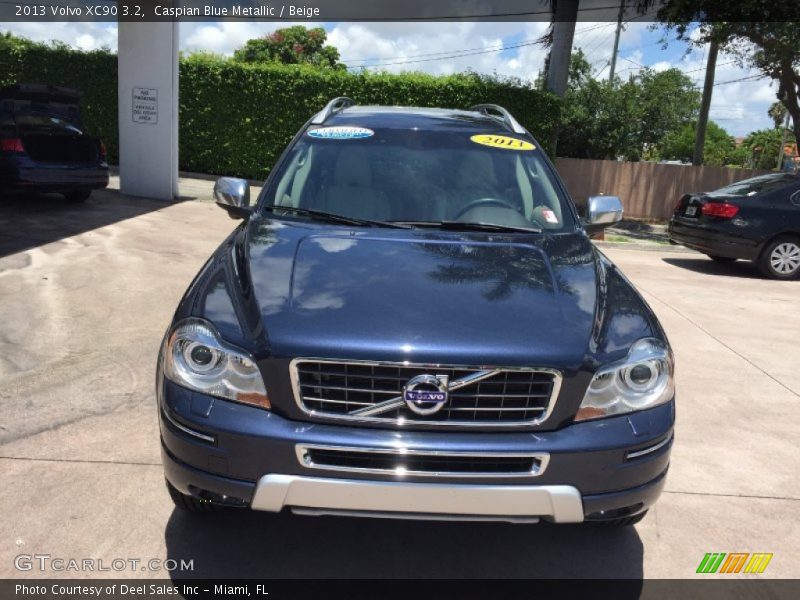 Caspian Blue Metallic / Beige 2013 Volvo XC90 3.2