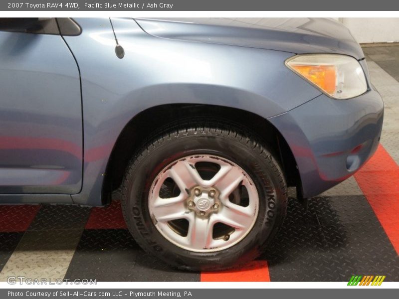 Pacific Blue Metallic / Ash Gray 2007 Toyota RAV4 4WD