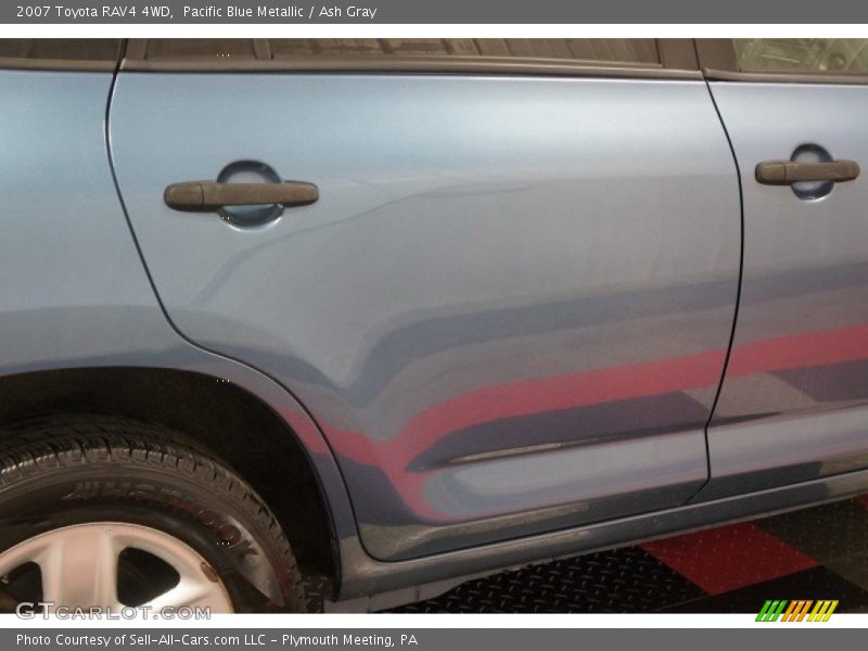 Pacific Blue Metallic / Ash Gray 2007 Toyota RAV4 4WD